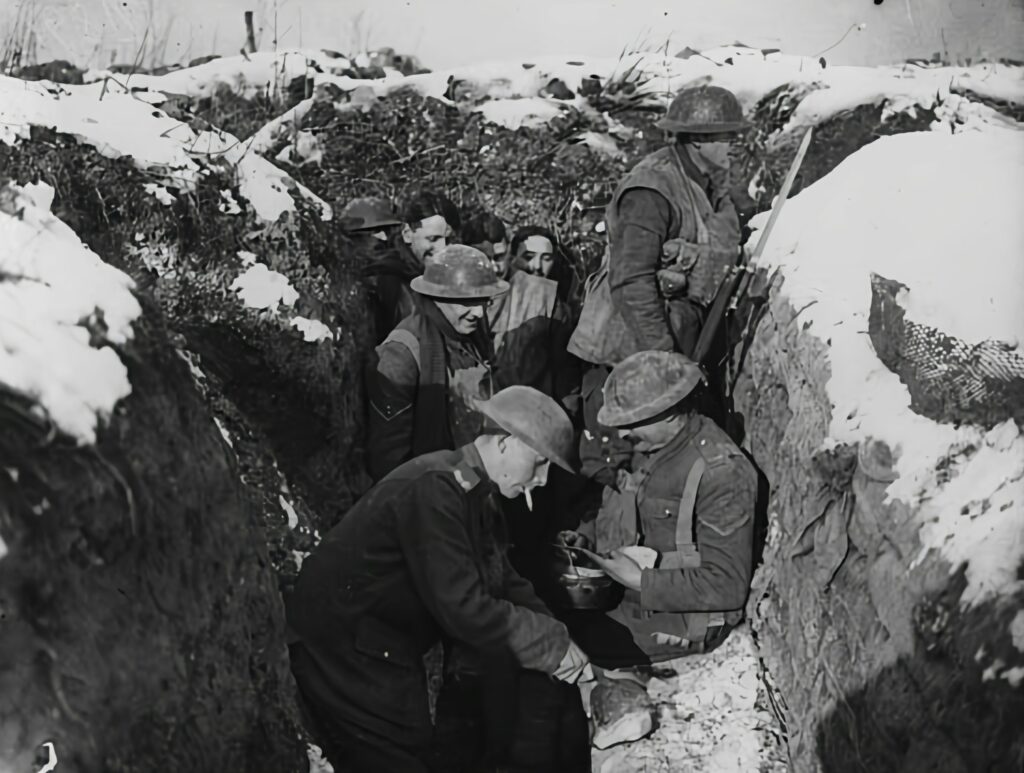 Soldats de la 1a Guerra Mundial. Arxiu National Library of Scotland, via Unsplash