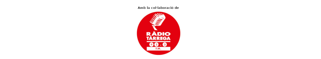 Amb la col·laboració de (logotip) Ràdio Tàrrega