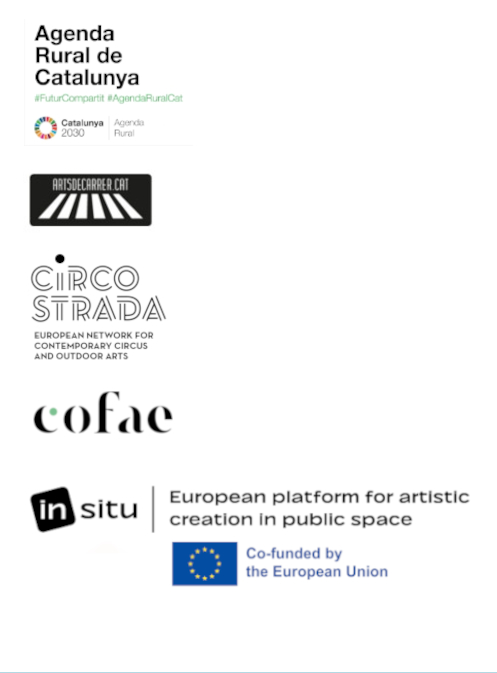 Logos by Agenda Rural, Arts de Carrer, Circostrada, Cofae and In Situ network